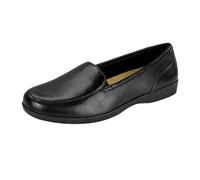 Easy Spirit Women's Devitt Oxford Flat, Black, 6.5 E US