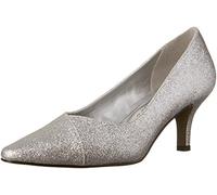 Easy Street Chiffon, Pompe Donna, Glitter Argento, 43 EU