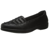 Easy Street Women's Genesis Flat, Black Burnish, 5.5 M US