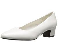 Easy Street Women's Prim Dress Pump, White, Size 9.5