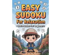 Easy Sudoku 200 Puzzles for Beginners: Large Print Puzzle Book for Adults & Seniors