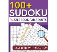 Easy Sudoku for Adults: 100+ sudoku puzzles with soultion