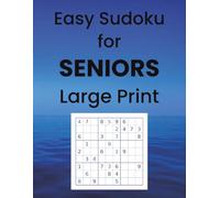Easy Sudoku for Seniors: Large Print