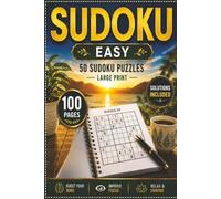 Easy Sudoku Puzzle Book for Adults & Seniors: Enjoy hours of relaxing puzzle-solving with this Easy Sudoku Puzzle Book designed for adults and seniors ... fun, engaging, and rewarding brain games.