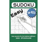Easy Sudoku Puzzles: Easy Puzzles with Easy-to-Read Print | Enjoy Hours of Brain-Boosting Fun | 6x9 inches, 108 pages | Over 200 Easy Puzzles | ... Vacations, Holidays, and Relaxing Free Time