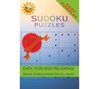 Easy Sudoku Puzzles: Sudoku puzzles with Easy to Read Print to tease your brain, provide stimulation and more | 6.9 inches, 120 pages | 50+ ... or simply to stimulate your brain at any age.