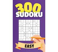 Easy Sudoku To Go - 300 Puzzles: Travel-Size 5x8 Paperback for Adults | Solutions Included