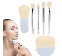 Easy-taken Travel Makeup Brush Set | 2.95x1.97 Inches Full Complete
