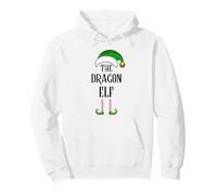 Easy The Dragon Elf - Costume Natalizio per Famiglia Felpa con Cappuccio