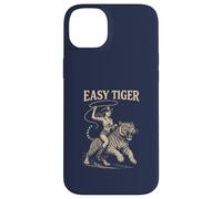 EASY TIGER - Cowgirl che cavalca con sicurezza con una corda Custodia per iPhone 14 Plus