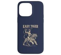 EASY TIGER - Cowgirl che cavalca con sicurezza con una corda Custodia per iPhone 14 Pro Max
