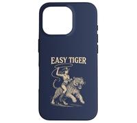 EASY TIGER - Cowgirl che cavalca con sicurezza con una corda Custodia per iPhone 16 Pro