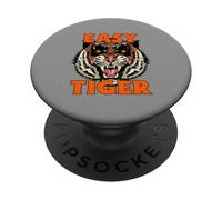 Easy Tiger (Dichiarazione Relax Chill & Grafica) PopSockets PopGrip Adesivo