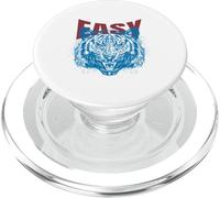Easy Tiger (Dichiarazione Relax) (Grafica Tiger) PopSockets PopGrip per MagSafe