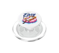 Easy Tiger Divertente Estate Piscina Tempo Cool Beach Vacanza Gatto PopSockets PopGrip per MagSafe