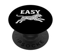 Easy Tiger Gatto grande divertente Tiger Lover Easy Tiger PopSockets PopGrip Adesivo