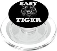 Easy Tiger Gatto grande divertente Tiger Lover Easy Tiger PopSockets PopGrip per MagSafe