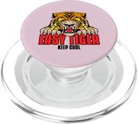 Easy Tiger (Grafica Tiger) (Dichiarazione Relax) PopSockets PopGrip per MagSafe