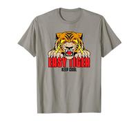Easy Tiger Keep Cool (Dichiarazione e Grafica Relax Chill) Maglietta