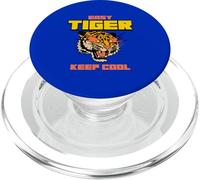 Easy Tiger Keep Cool (dichiarazione e grafica Relax Chill) PopSockets PopGrip per MagSafe