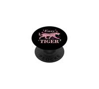 Easy Tiger Retro Vintage Estetica Cool Graphic Design PopSockets PopGrip Adesivo