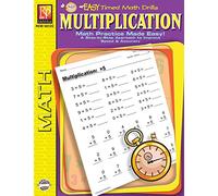 Easy Timed Math Drills: Multiplication | Reproducible Activity Book