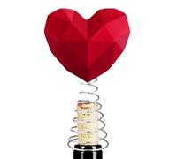 Easy to Install: The Valentine heart tree topper is crafted for effortless placement on your tree, ensuring it stays securely without tilting or causing strain; its lightweight and balanced structure