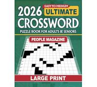 Easy to Medium People Magazine Crossword Puzzle Book For Adults and Seniors: Balanced progression that starts gentle and grows engaging, great for daily practice