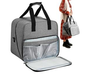 Easy to Organize: Ideal for storing your machine, foot pedal, and power c