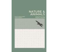 Easy-to-read Word Search for Adults & Seniors - Nature & Animals Vol 1: 224 Puzzles | 5000+ Words | Easy-to-Read with Solutions | Giftable | Collection