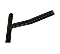 Easy Tool Facile installazione Base supporto per sedia a forma T per configurazioni rapide e funzionalità stabile in casa e in ufficio Verniciata a polvere ferro