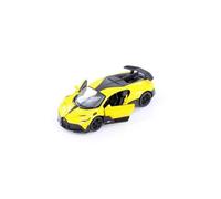 Easy Toys Modellino Auto Compatibile con Bugatti Divo. Auto Giocattolo in Scala con Porte Apribili. Modellismo Automobile. (Giallo)