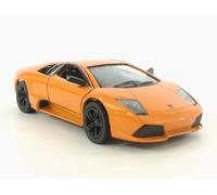 Easy Toys Modellino Auto Compatibile con Kinsmart Lamborghini Murcielago. Auto Giocattolo in Scala con Porte Apribili. Modellismo Automobile. (LP 640 Arancione)