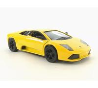 Easy Toys Modellino Auto Compatibile con Lamborghini Murcielago. Auto Giocattolo in Scala con Porte Apribili. Modellismo Automobile. (LP 640 Giallo)