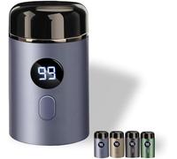 Easy Trim Pro 2.0 Easy Trim Rasierer Mini Rasoio Elettrico per Uomo Mini Rasoio Intimo Lavabile Senza Fili USB Viaggi