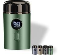 Easy Trim Pro 2.0 Easy Trim Rasierer Mini Rasoio Elettrico per Uomo Mini Rasoio Intimo Lavabile Senza Fili USB Viaggi