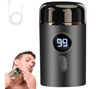 Easy Trim Pro 2.0,mini Rasoio Elettrico Per Intimo Uomo,rasoio Elettrico Parti Intime Uomo, USB Ricaricabile, Waterproof Shaver Electric Beard Trimmer for Travel (Gris)