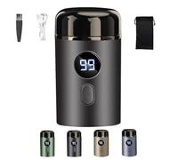 Easy Trim Pro, Easy Trim Rasoio, Ipx7 Impermeabile Tondeuse Wet & Dry Usb Ricaricabile, Cuchilla Reemplazable Mini Rasoio Elettrico Per Intimo Uomo (Gris)