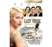 Easy Virtue DVD 2008 Jessica Biel, Colin Firth, Kristin Scott Thomas, Ben Barnes