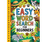 Easy Word Search for Beginners: Mindful Mind Expansion Puzzle Book for Adult Solvers