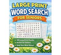 Easy Word Search for Seniors: 100 Large Print Puzzles for Adults & Beginners