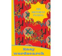 Easy wordsearch: Stress Free Word Search Puzzle| Simple Word Book Easy To Solve