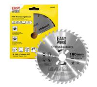 Easy Work Lama Sega Circolare 140-400mm VHM Metallo Legno MDF Plastica 30mm