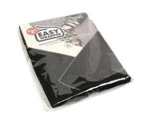 Easy Wrapper panno da imballaggio autoadesivo XL 71 x 71 cm nero