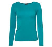Easy Young Fashion - Maglia a Manica Lunga - Donna Turchese 46