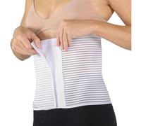 Easy8 - H24/90 Pancera Contenitiva Uomo Donna, Pancera Post Parto, Altezza 24 cm, Fascia Addominale Post Operatoria, Elastica, Guaina, Lombare, Corsetto, Chiusura a Strappo Regolabile
