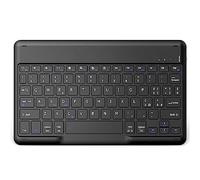 EasyAcc Bluetooth Wireless Tastiera per iOS Tablet (iPad 10.2/10.9, iPad Pro/Air), [QWERTY] Italia Layout - Portatile Tastiera per Android Tablet (Samsung Galaxy Tab/Lenovo/Huawei), Nero