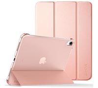 EasyAcc Custodia Cover Compatibile con iPad 10a Generazione/iPad 10.9 2022, Cover Posteriore Opaca Ultra Sottile Traslucida con Funzione Auto Wake Up/Sleep,Oro Rosa