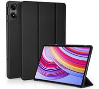EasyAcc Custodia Cover Compatibile con Xiaomi Redmi Pad Pro 12.1 Pollici 2024 / Xiaomi Poco Pad -Ultra Sottile con Cover Leggero Supporto in Pelle PU Case, Nero
