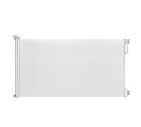 EasyBaby Products - Cancelletto retrattile per bambini, extra largo, altezza 83,8 cm, allungabile fino a 180,3 cm, colore: Bianco